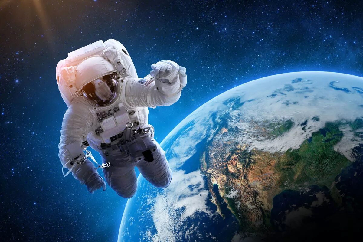Космонавт в космосе картинки для детей. Космонавт в космосе. Открытый космос. Человек в космосе. Космонавт на земле.
