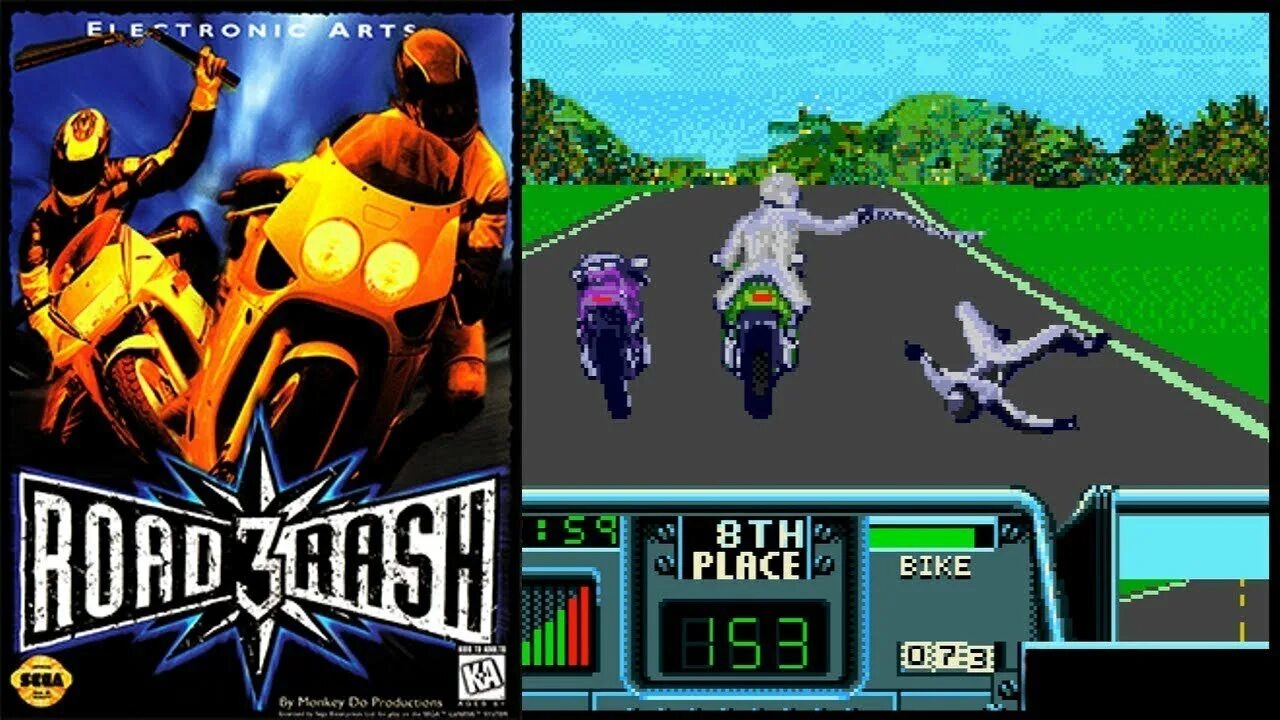 Road rash 3 на какой платформе. Роад Раш 3 сега. Road Rash 3 сега. Road Rash 3 Sega Mega Drive. Road Rash 2 картридж сега Sega.