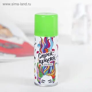 Белый спрей краска для волос