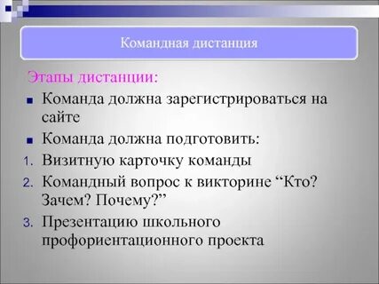 Вопрос на стадии