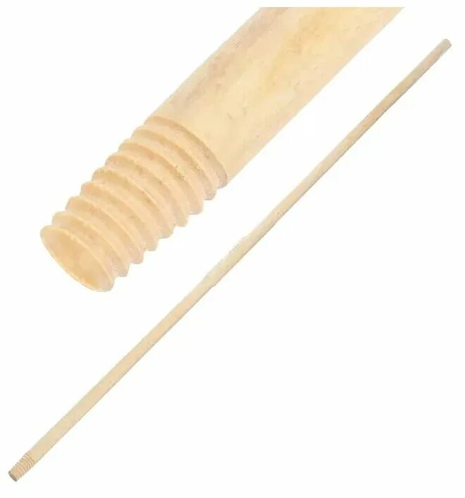 Черенок для уборочного инвентаря 120 см, еврорезьба, металлопластик. 2 м высший сорт) euroflex 25143 k. Черенок металл. Черенок с резьбой деревянный. Черенок для метлы метал.