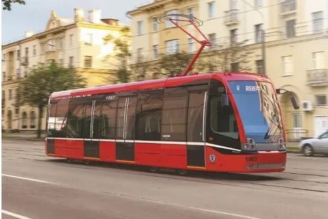 Новый трамвай бкм