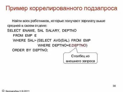 Внешние запросы
