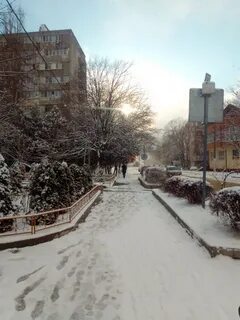 Снег в анапе