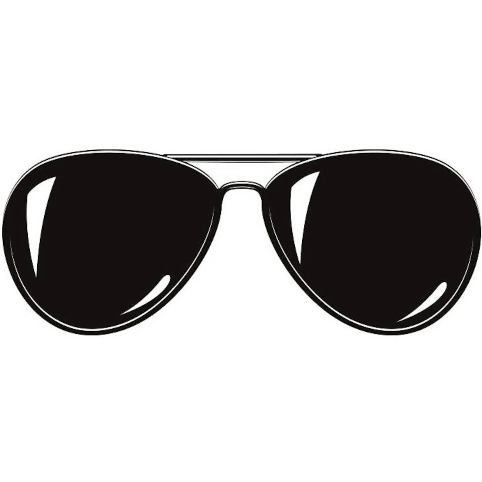 Солнцезащитные очки. Черные очки. Очки для фотошопа. Темные очки.