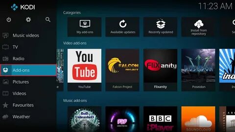 Slideshow porn addons on kodi.