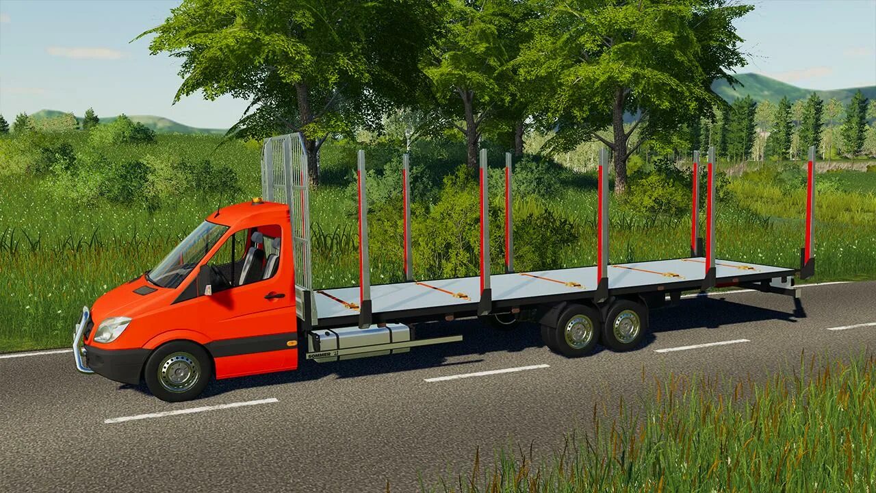 Load auto. ФС 19 Мерседес Спринтер. FS 22 Mercedes Sprinter. Mercedes HM Sprinter FS 17. Fs19_autoload_Wood_Pack.