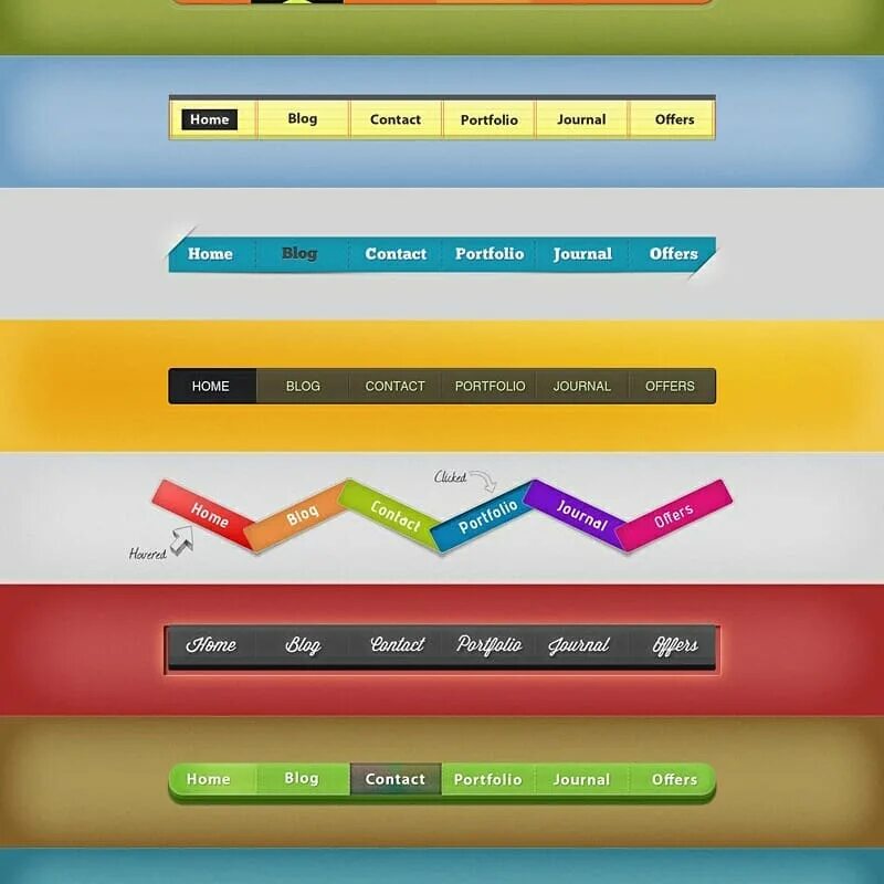 Креативные меню сайта. Меню навигации. Меню сайта. Меню навигации. Вертикальное меню для сайта.