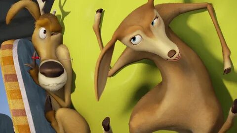 Giselle and Elliot get caught by an inflatable object Open Season, Got Caug...
