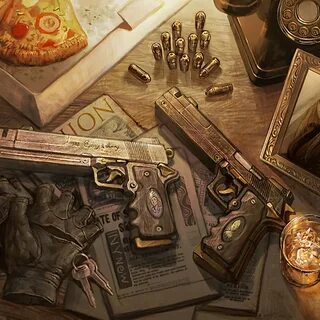 Guns art