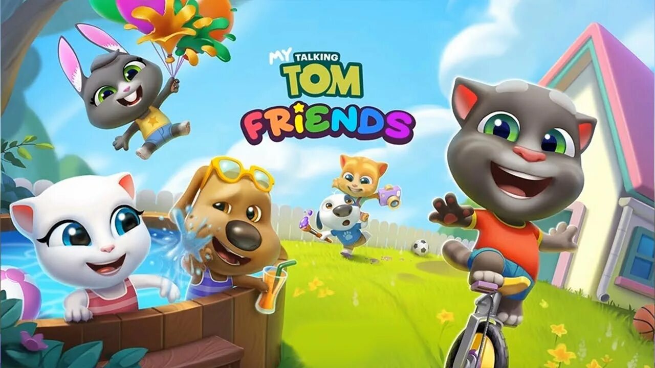 My talking tom 1.0. Говорящий том и друзья игра. Том друзья игра. Игра talking Tom friends Бекка. Том и его друзья 2.