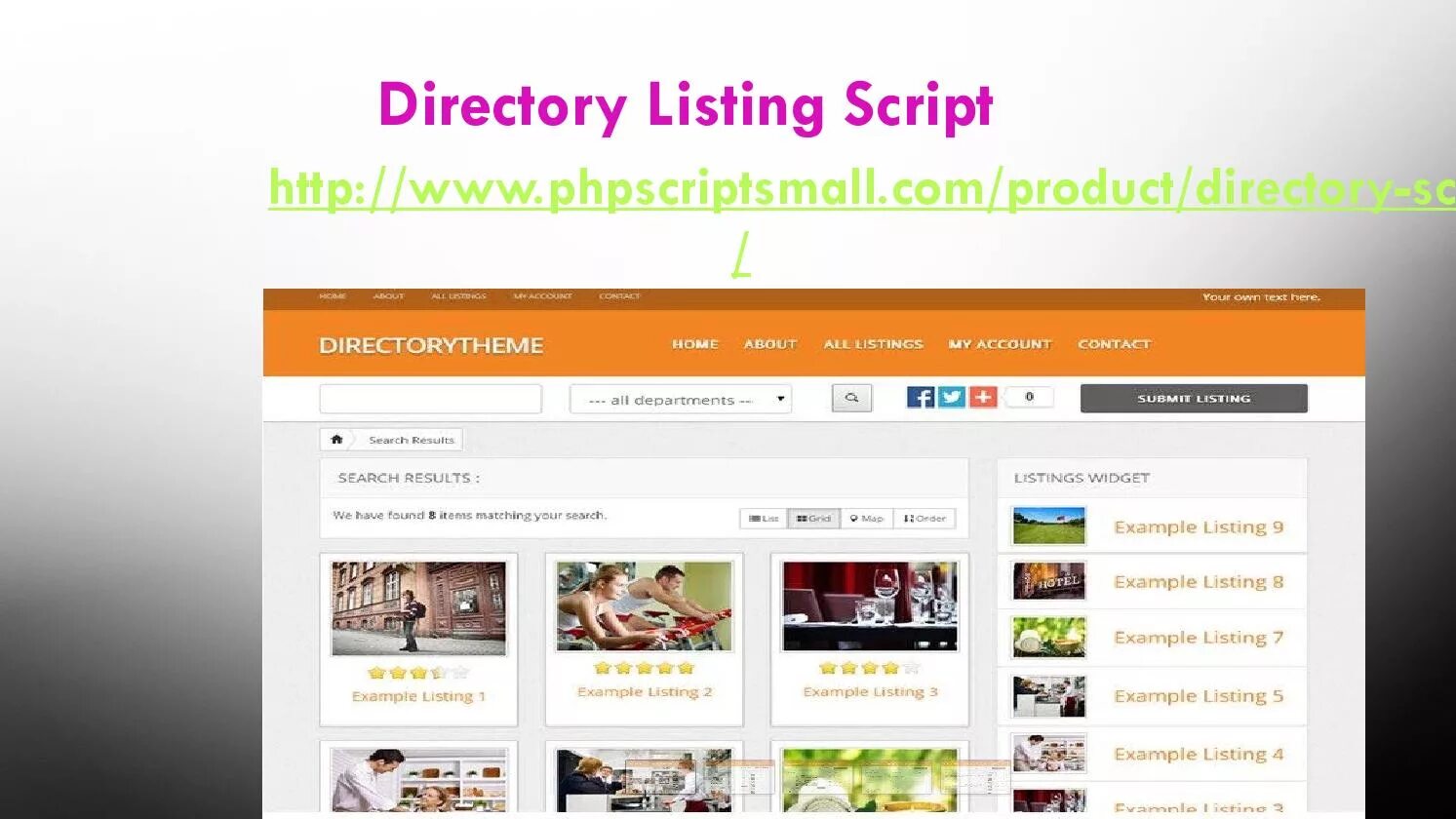 Directory listing