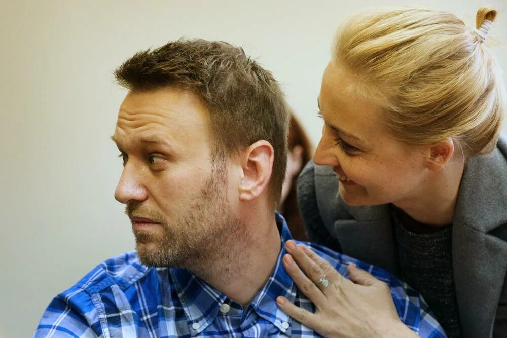 Жена Навального.