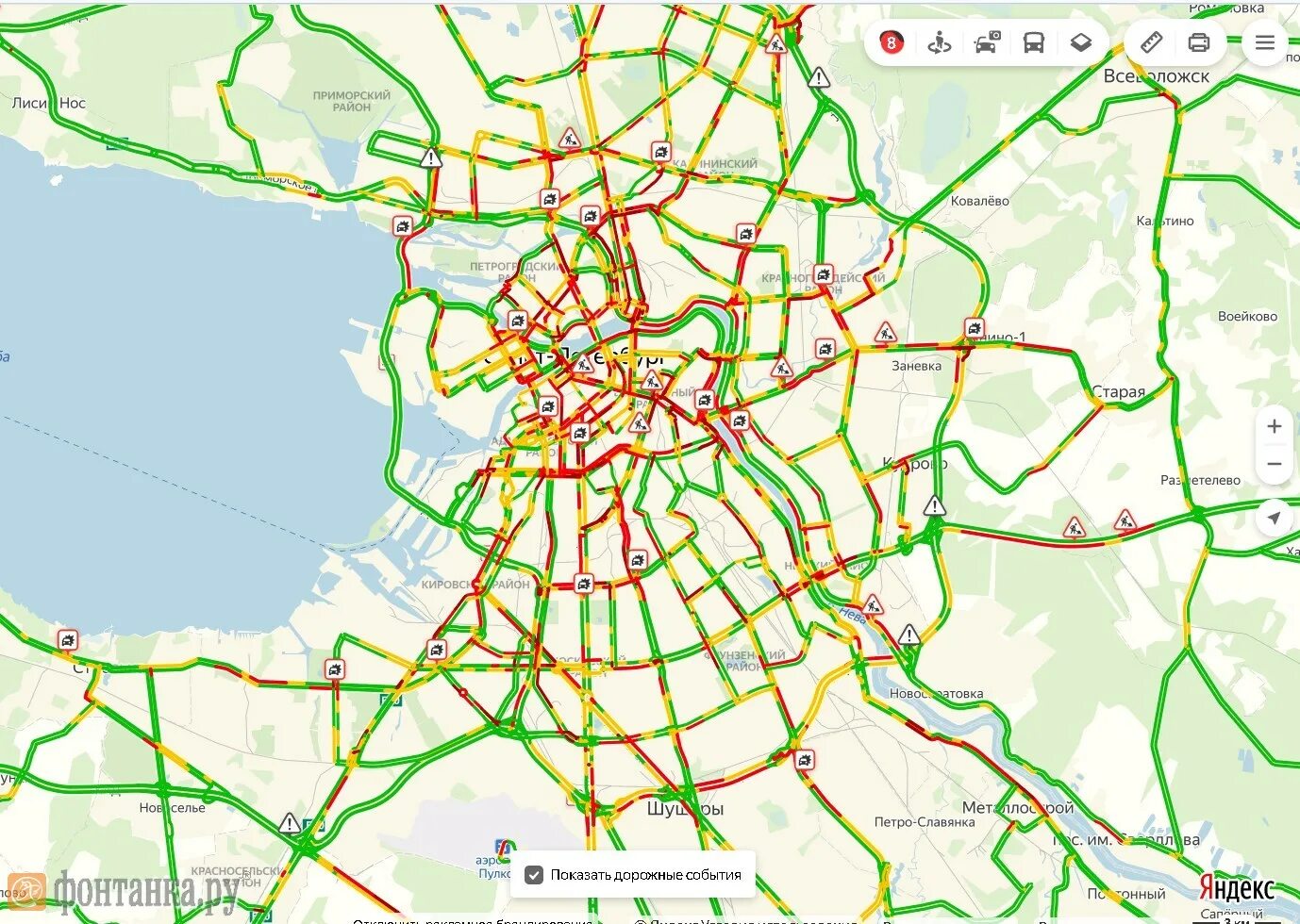 Пробки на ленинском проспекте спб сейчас. Зона КАД СПБ. Пробки в Санкт-Петербурге. Пробки на дорогах карты.