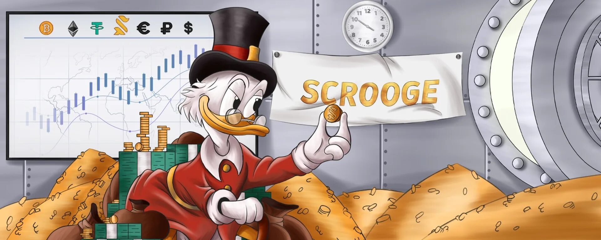 Скрудж взрыв. Scrooge money инвестиции. Скрудж макдак в золоте. Скрудж с деньгами. Скрудж еда.