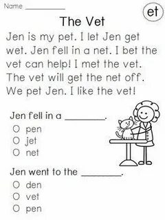 First reading for children