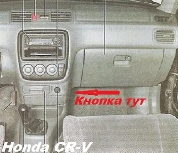 Где находится кнопка отключения. Honda crv 1998 кнопки на панели. honda crv кнопка блокировки топлива. хонда срв 1 аварийная кнопка бензонасоса. кнопка аварийного выключения бензонасоса honda cr-v 1998.