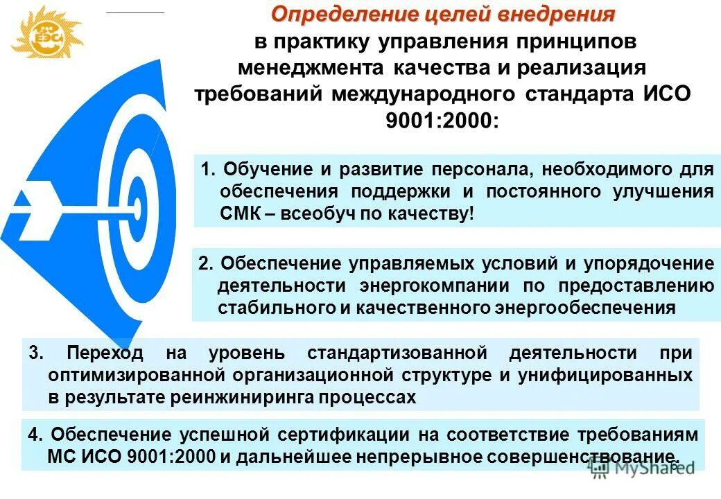 Смк старый. Цели внедрения СМК. Внедрение системы менеджмента качества. Цель внедрения системы менеджмента. Алгоритм внедрения СМК.