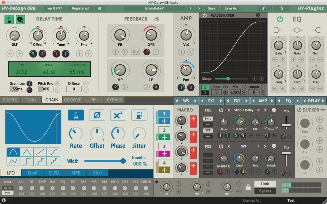 Fx plugin. Vst эффекты. hy-plugins - hy-mps. vst эффект mac os. waveshaper vst.