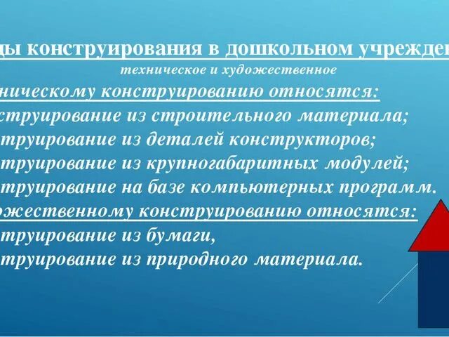 Цель обучения конструирование