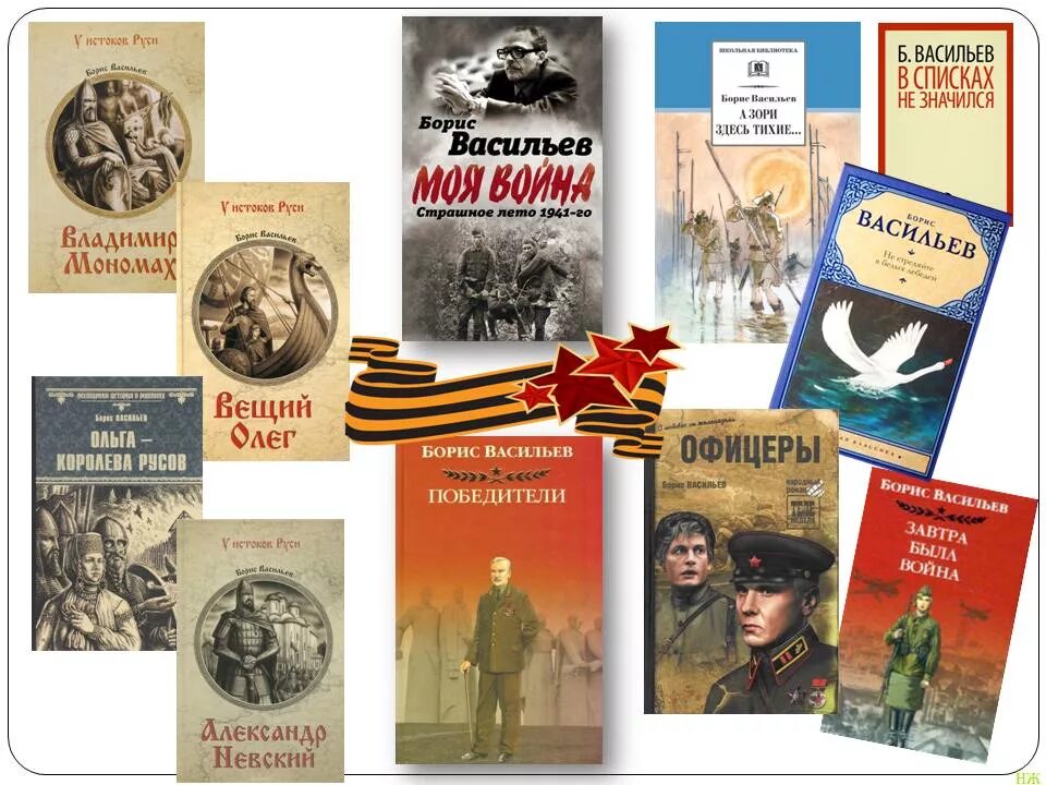 Русскому советскому писателю б л васильеву. Книги Бориса Васильева о войне.