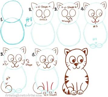 Кошка 4 года нарисовать