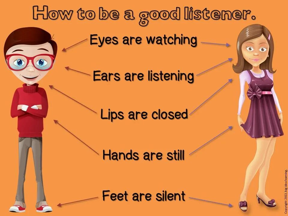 Were listened. Be a good listener. How to be a good listener. How to be a good listen. Good Listening.