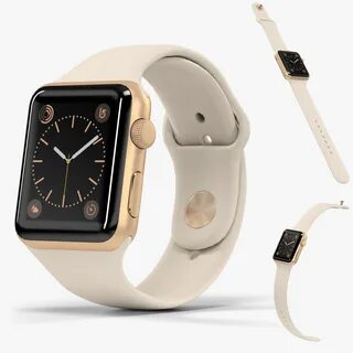 Apple watch gold aluminum case