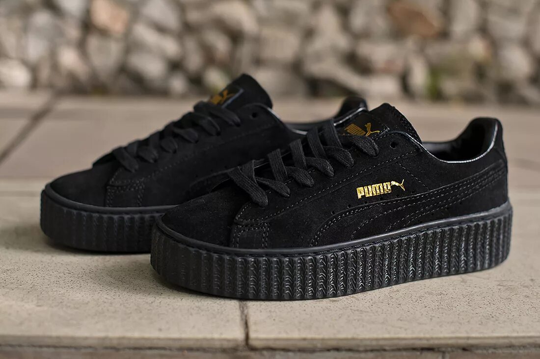 Кроссовки на толстой подошве мужские. Кроссовки Puma Suede Creepers. Кеды Puma Suede Creepers. Puma Suede Creepers женские. Кроссовки Puma Creepers.