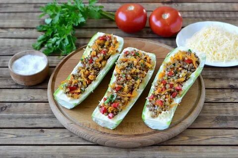 Овощи фаршированные гречкой