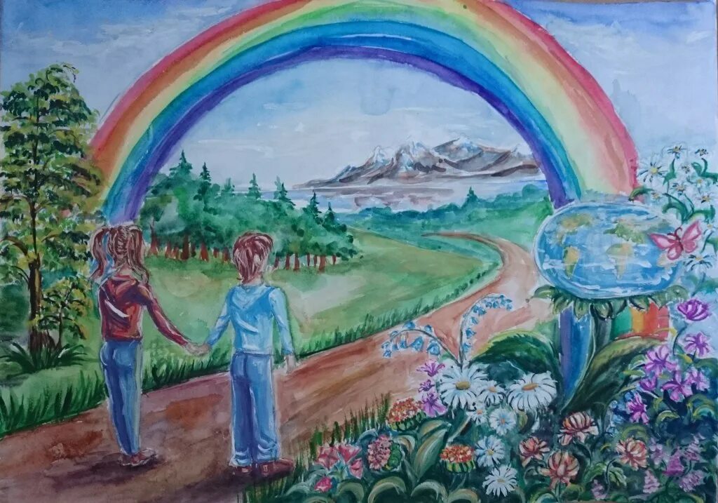 дети рисуют мир. рисунок добрый мир. рисунок на тему мы за мир. рисунок на тему мир глазами детей. доброта рисунок для детей.