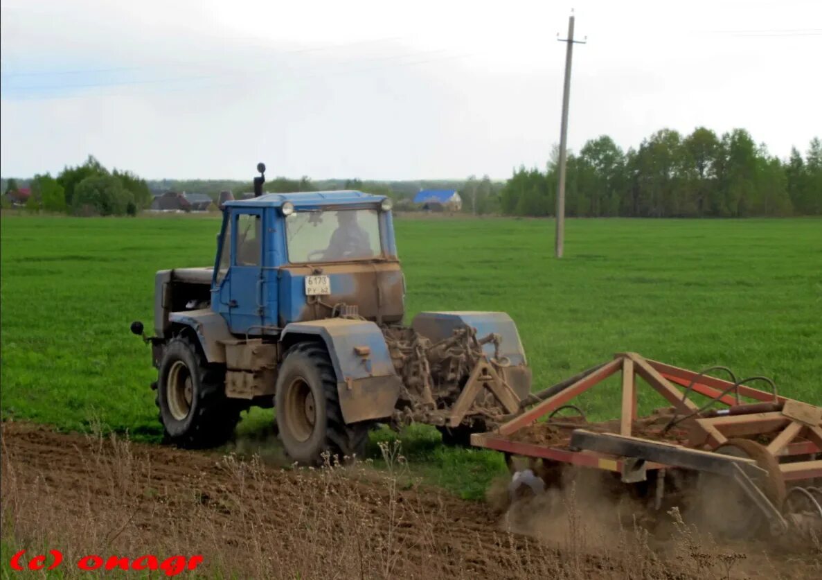 Трактора т в работе