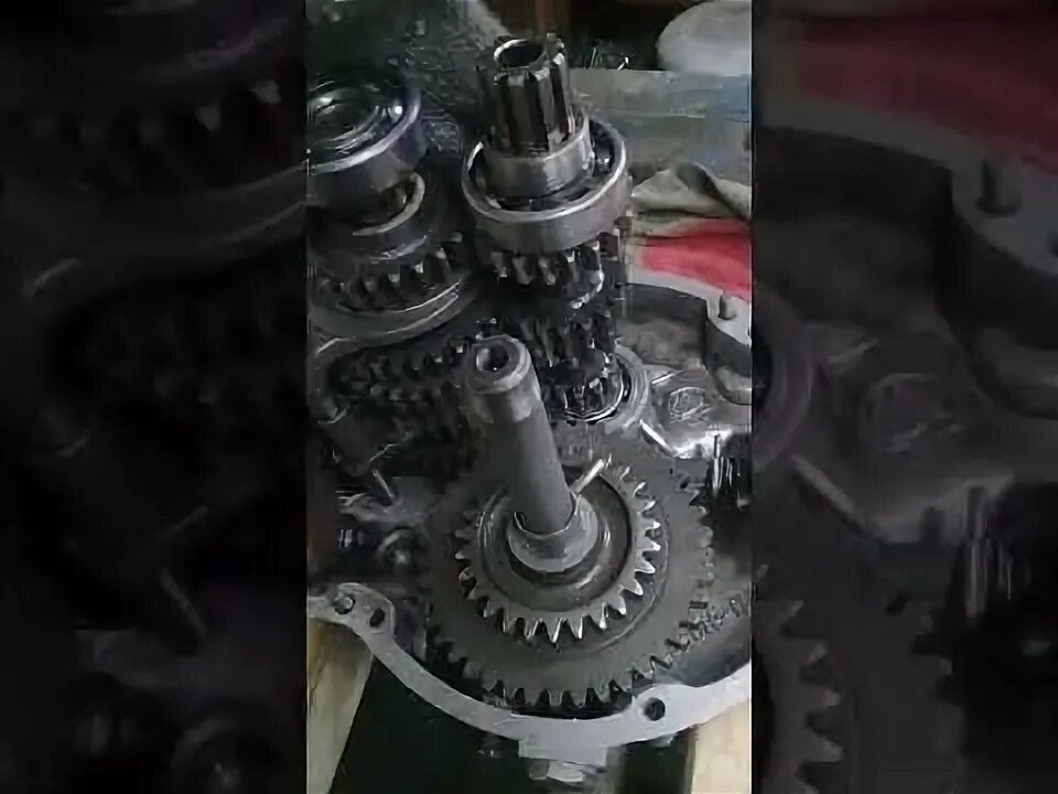Как собрать коробку передач урал