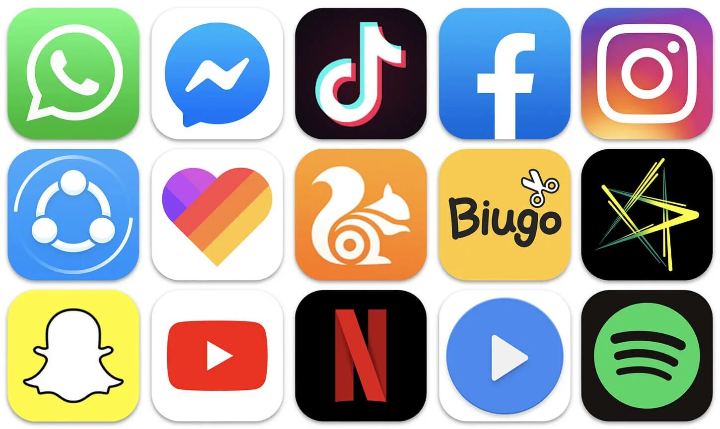 S more app. Логотипы приложений. Иконки для приложений. Логотипы популярных приложений. Значки приложений на телефоне.