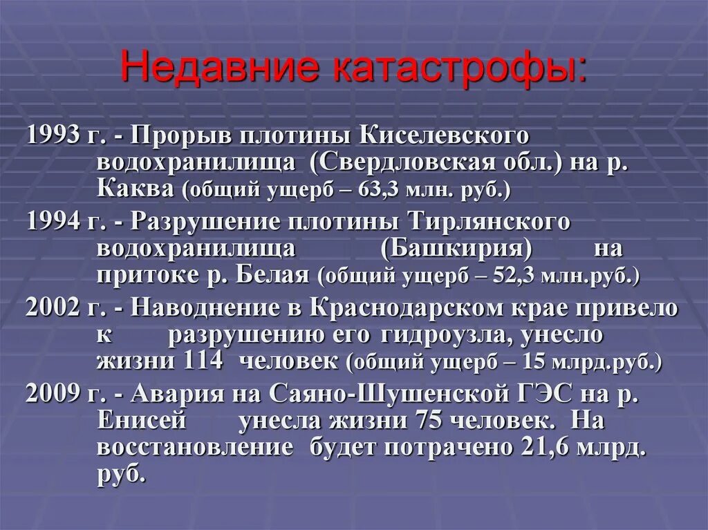 Недавние недавние катастрофы. Недавние экологические катастрофы. Последствия аварий на гидротехнических сооружениях. Сведения о недавних катастрофах. Последняя природная катастрофа