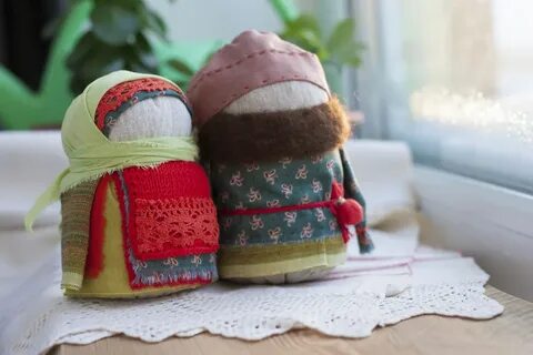 Народная кукла как игрушка