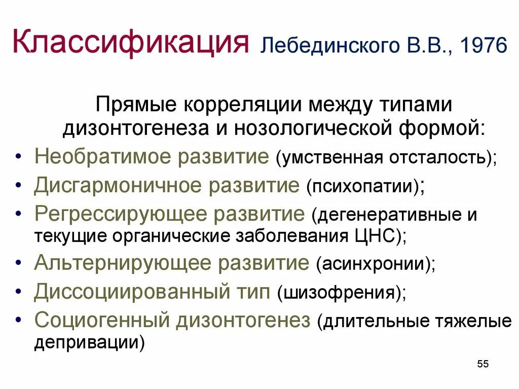 Лебединский нарушения психического. Лебединский классификация дизонтогенеза. Классификация видов психического дизонтогенеза в.в.Лебединского. Классификация Лебединского умственная отсталость. В В Лебединский классификация психического дизонтогенеза.