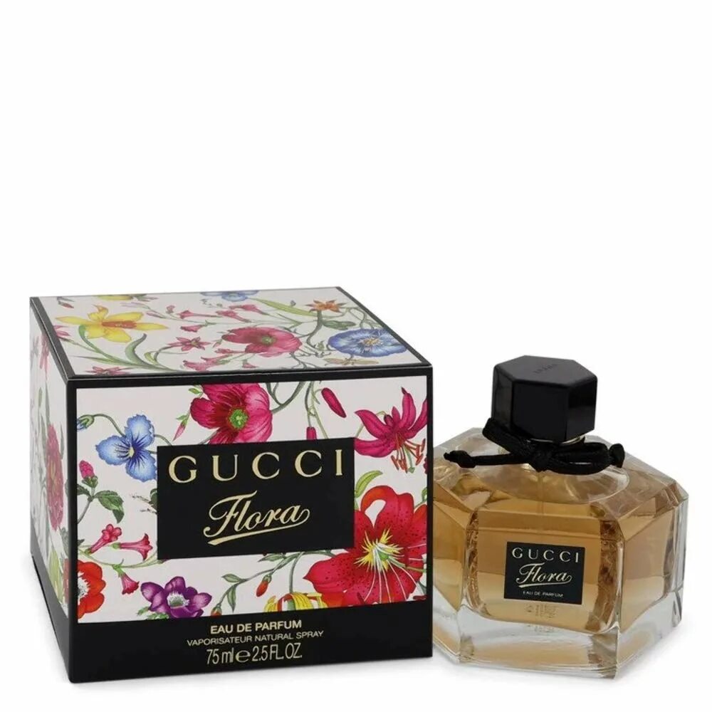 Gucci Flora by Gucci Eau de Parfum. Flora by Gucci 75ml. Gucci Flora EDP, 75ml. Flora by Gucci Eau de Parfum 75ml.