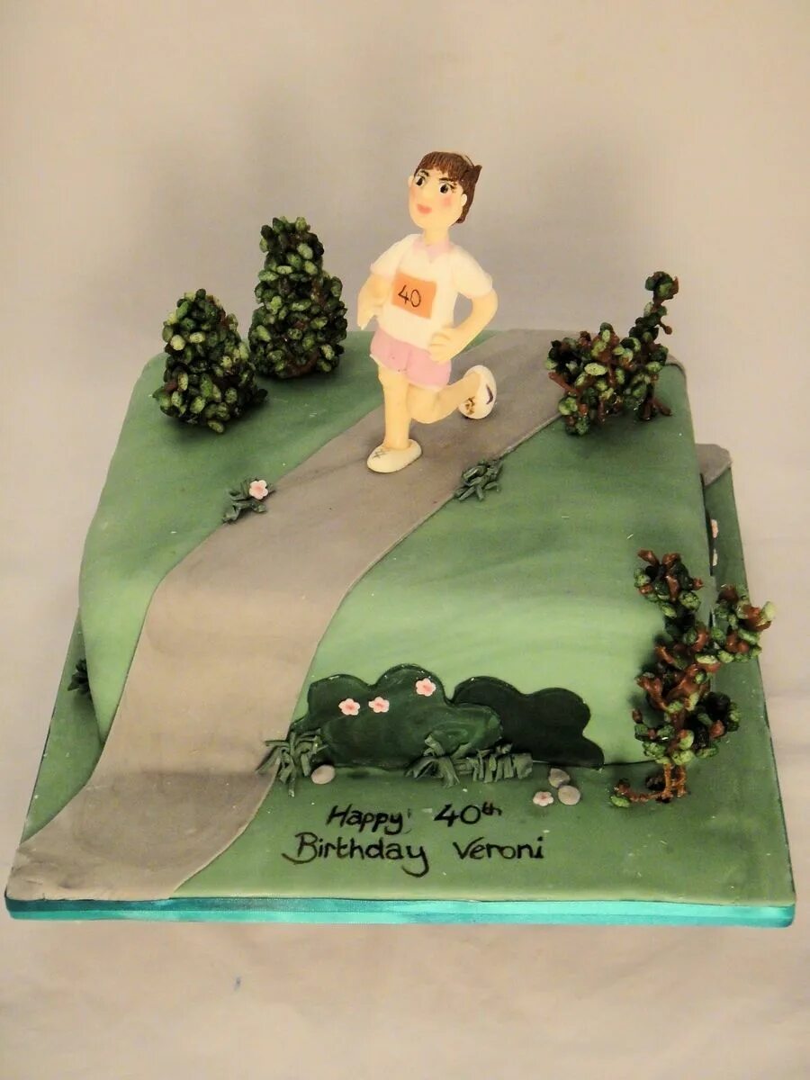 Running cake