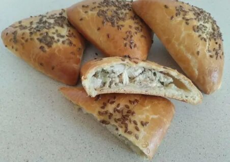 Самса из дрожжевого теста