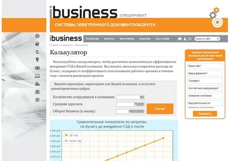 Калькулятор эффективности
