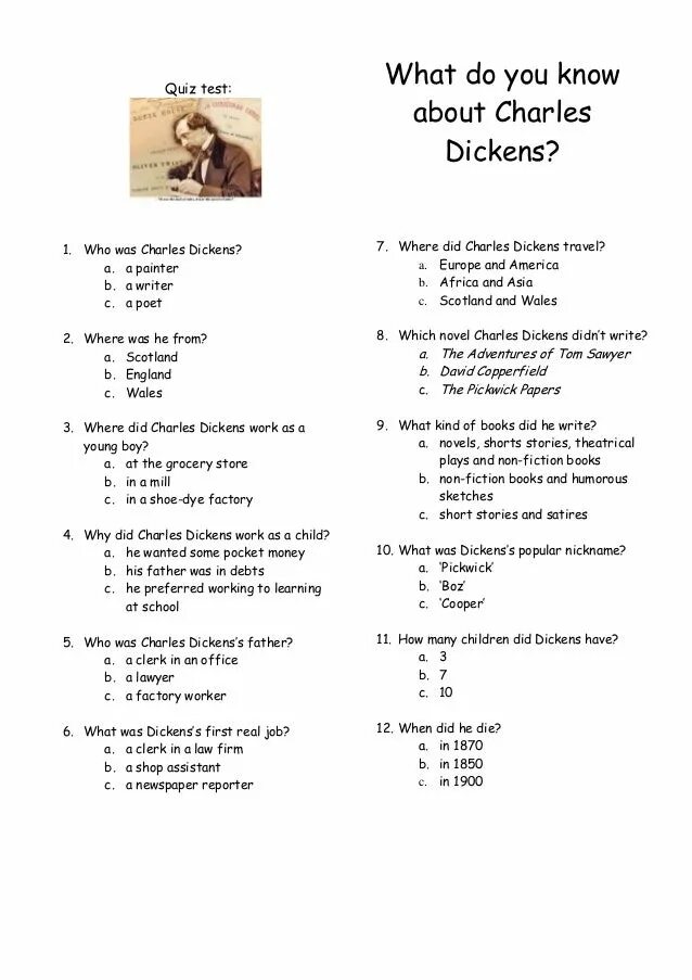What have you learnt about charles dickens. Charles dickens biography worksheet. charles dickens worksheets. charles dickens novels worksheet. great expectations worksheets.