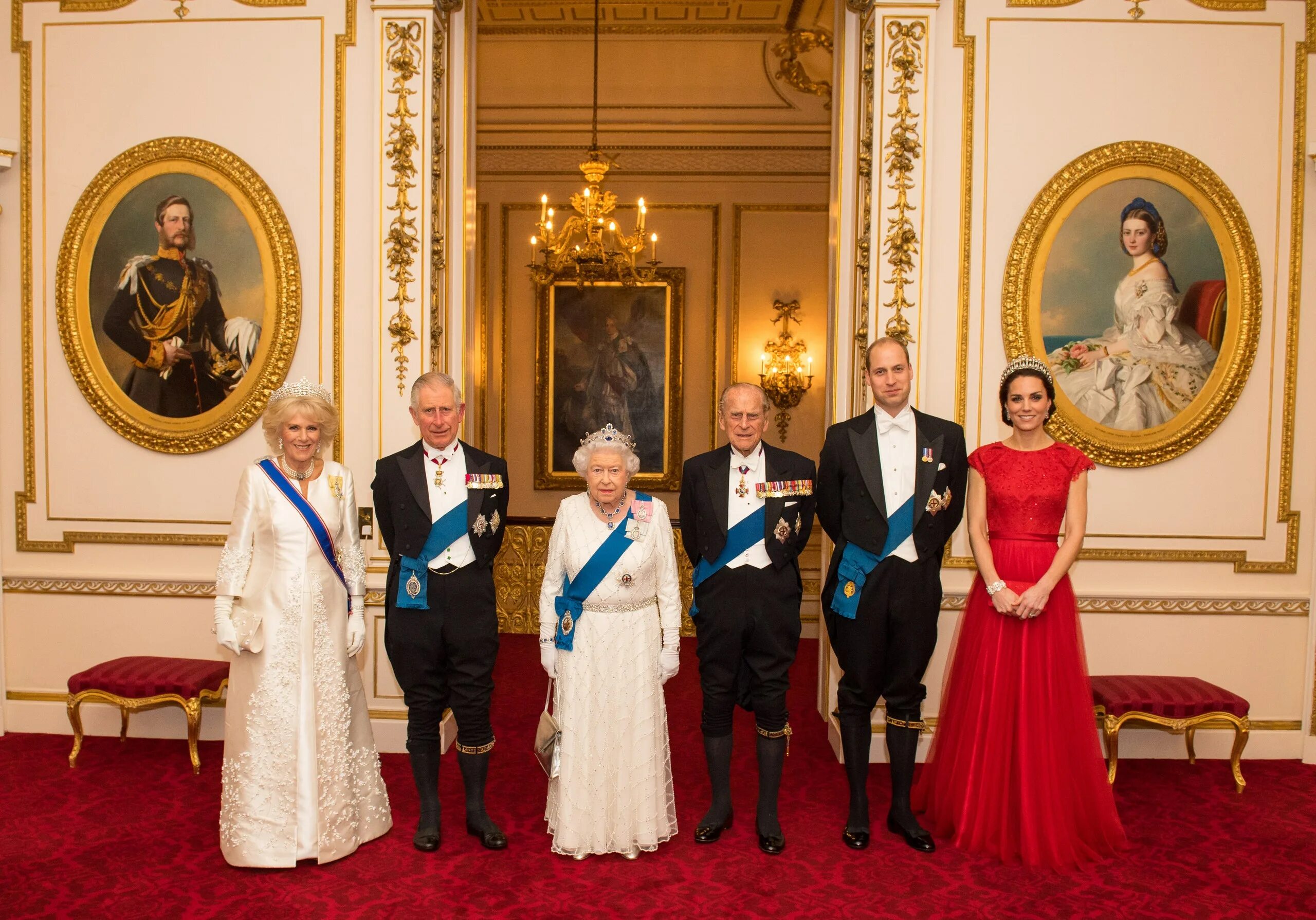 Royal family members