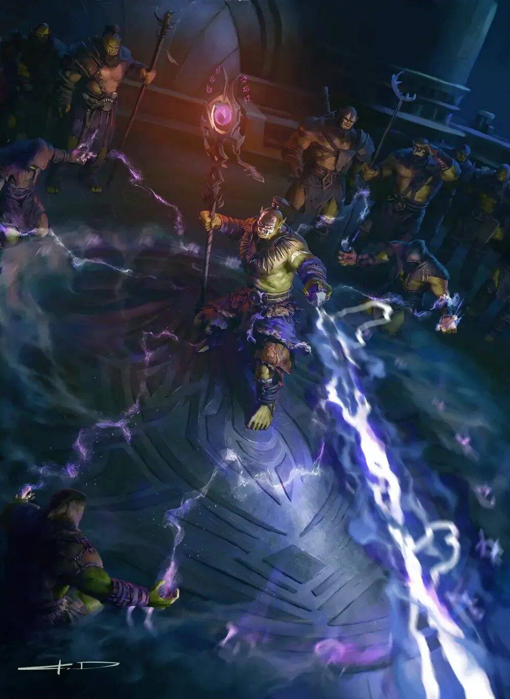 Нер зул арт. Нерзул. Нерзул варкрафт 3. Нерзул. Нерзул.