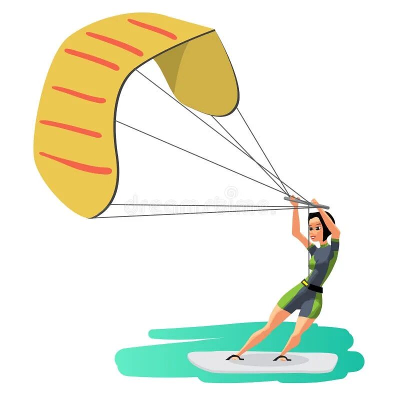 Complete the exchanges he is on windsurfing