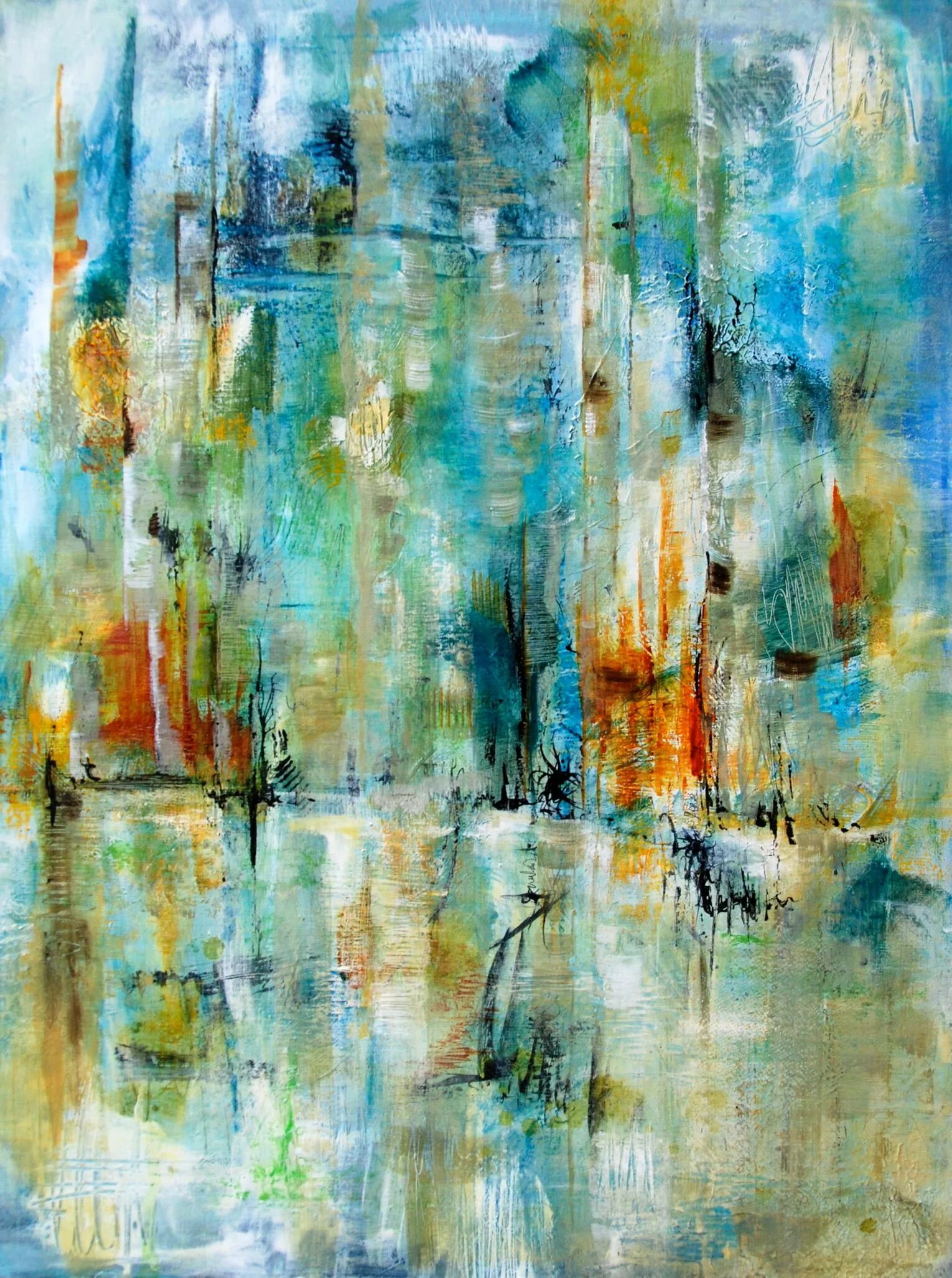 Abstract painting