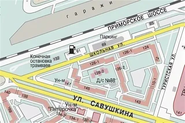 Туристская 128