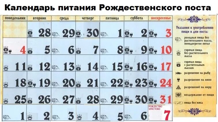 Во сколько начинается пост. Календарь рождественского поста. расписание рождественского поста. календарь рождественского поста 2025. календарь рождественского поста 2025-2025.