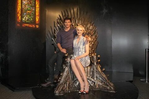 Pedro Pascal & Gwendoline Christie - Game of Thrones Season 4 promotion...