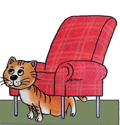 The cat is the chair. Кошка под столом. Под стулом. Кот под стулом. Кот сидит под стулом.